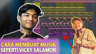 CARA MEMBUAT MUSIK POP TIMUR SEPERTI VIKY SALAMOR YANG BAPER DI FL STUDIO FLP+LIVE MIXING
