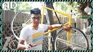 Building a Fixed Gear Bike from Start to Finish Sponsored by Wabi Cycles