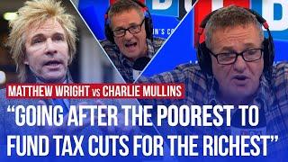 Benefits crackdown Matthew Wright vs Charlie Mullins  LBC