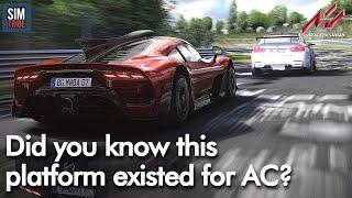 Did You Know This PLATFORM Existed for Assetto Corsa? Fun Race Drift Time Attack Cruise w Mods