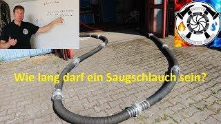 Wie lang darf ein Saugschlauch sein?