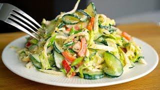 Eat this cucumber salad every day for dinner and youll lose belly fat