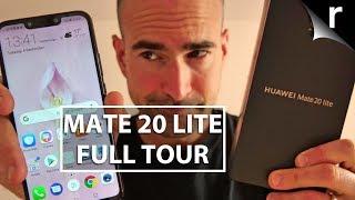 Huawei Mate 20 Lite Unboxing  Full phone tour