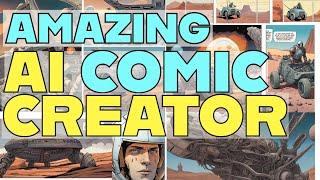 This FREE AI Comic Book Creator is Incredible