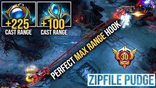 Perfect Max Range Hook Immortal Zipfile Pudge Vs Immortal Medusa Mid  Pudge Official