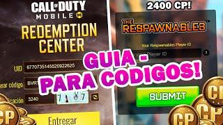 CONSIGUE ASI 2400 CP INFINITOS PARA DIFERENTES CUENTAS GUIA* COD MOBILE