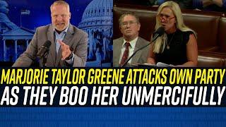 Marjorie Taylor Greene CRASHES & BURNS HARDER THAN EVER - As Trump Takes COWARDS WAY OUT