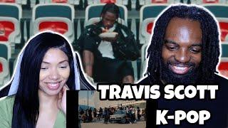 Travis Scott Bad Bunny The Weeknd - K-POP Official Music Video  REACTION