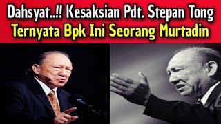 Dahsyat..‼️Kesaksian Pdt. Stepan Tong Percaya Yesus.