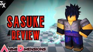 Roblox Anime Dimensions Sasuke Review  Full - Short - Simple  Roblox Anime Dimensions Sasuke 