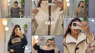 H&M October Try on HAUL  I Tried H&Ms Newest Fall Collection