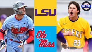 #1 LSU vs Ole Miss Highlights Game 3 CRAZY GAME  2023 College Baseball Highlights