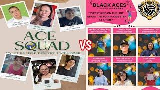 ACE SQUAD VS BLACK ACES   ONE DAY LEAGUE  Spiking Aces Volleyball Camp