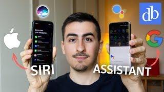 SIRI vs GOOGLE ASSISTANT la BATTAGLIA DEGLI ASSISTENTI in ITALIANO • Ridble