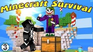 JOKER HAZİNE BULDU MİNECRAFT SURVİVAL ADASI