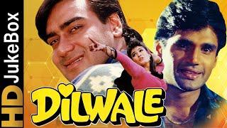 Dilwale 1994 Full Video Songs Jukebox  Ajay Devgn Sunil Shetty Raveena Tandon