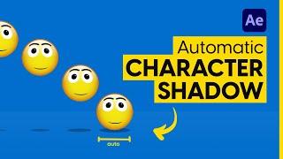 Automatic Shadow for Character Animation - After Effects Tutorial