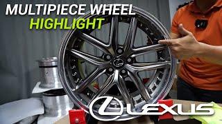 MULTIPIECE WHEEL HIGHLIGHT - LEXUS IS350 OEM