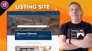 Create a Listing Website WordPress & JetEngine  Real Estate Website in WordPress Elementor