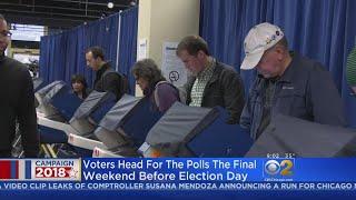 Early Voting In The Final Weekend Before Election Day