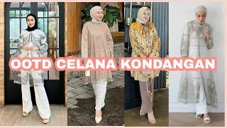 Inspirasi Outfit Kondangan Pake Celana  OOTD Kondangan Simple Mewah dan Elegan