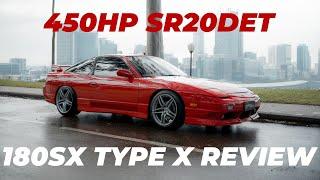 Nissan 180sx Type X 450HP JDM RPS13 240sx Review SR20DET Review #nissan #180sx #240sx #sr20det