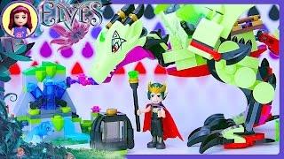 LEGO Elves The Goblin Kings Evil Dragon Build Review Silly Play Kids Toys