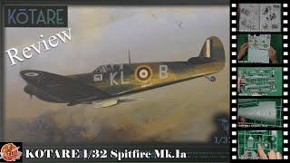 KOTARE 132 Spitfire Mk 1a Review