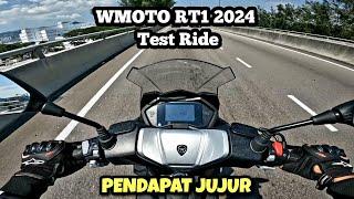 WMOTO RT1 2024 Malaysia  TEST RIDE  PENDAPAT JUJUR 