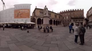 360 video Piazza dei Signori Verona Italy