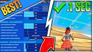 BEST CONTROLLER SETTINGS to BUILDEDIT 2x FAST SETTINGS FOR PS4XBOX Fortnite Best Sensitivity