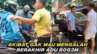 Aksi Sok Jago Dijalan RayaBerakhir Adu Bogem