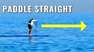 3 TIPS to paddle STRAIGHT.  *Guaranteed Results*