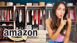 17 *Clever* Closet Organization Ideas from AMAZON