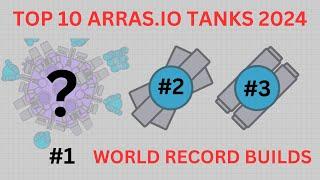 Top 10 best arras.io tanks - 2024