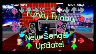 Roblox  Funky Friday New Songs + Update