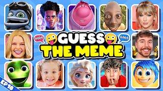 Guess The MEME Songs & Who’S SINGING? Inside out 2 King Ferran Salish Matter MrBeast Diana