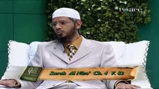 The reasons behind abrogation in the Quran  Dr Zakir Naik