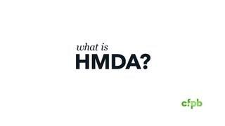 What is HMDA?
