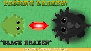 MOPE.IO PASSING KRAKEN? BLACK KRAKEN AFTER KRAKEN? Mope.io HackGlitch Mopeio