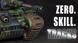 The EASIEST TANK TRACKS. Just FOUR steps