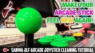 Sanwa JLF Arcade Joystick Cleaning Tutorial