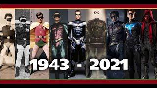 La EVOLUCIÓN del TRAJE de ROBIN en películas y series