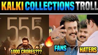 Kalki 2898 AD Collections Troll Telugu  Prabhas  Nag Ashwin  Amitabh  Trolls & Memes