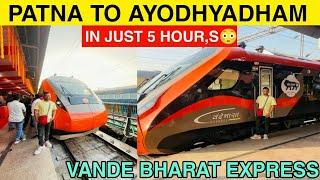 Patna To Lucknow Via Ayodhya Orange Vande Bharat Express