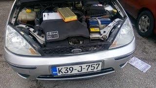 How to Change  Replace Engine Air Filter Ford Focus 1.8 TDDI 2003