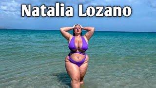 Natalia Lozano Facts & Biography  Beautiful Thicc Model Plus Size Model From Madrid