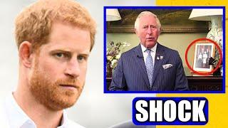 TERRIFYING Haz Shock As Hes Left Out Of Charles Video Background As He Share Snap With Other Royal