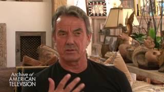 Eric Braeden on his first professional acting job