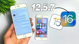 How To Update iOS 12.5.7 To iOS 16?  How To Update iOS 12.5.7 To 15  Update iOS 12 To 16 